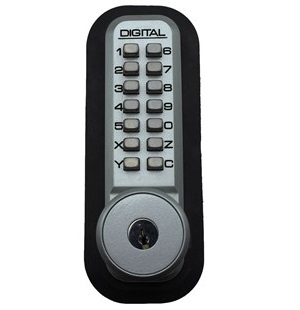 Lockey 2210KO Marine Grade Mechanical Digital Deadbolt Door Lock With Key Override